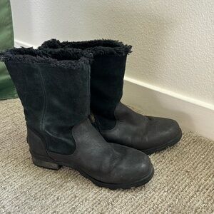Black Sorel Winter Boots- size 7